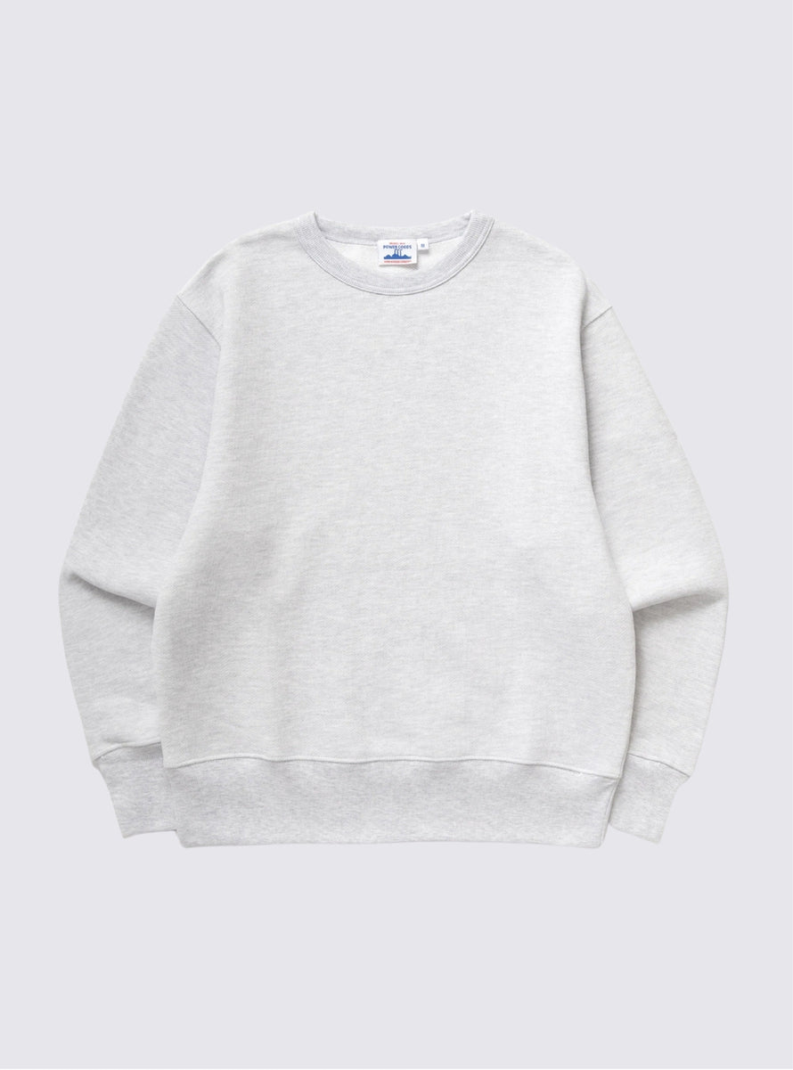 Sweatshirt Loopback Crewneck - Gris