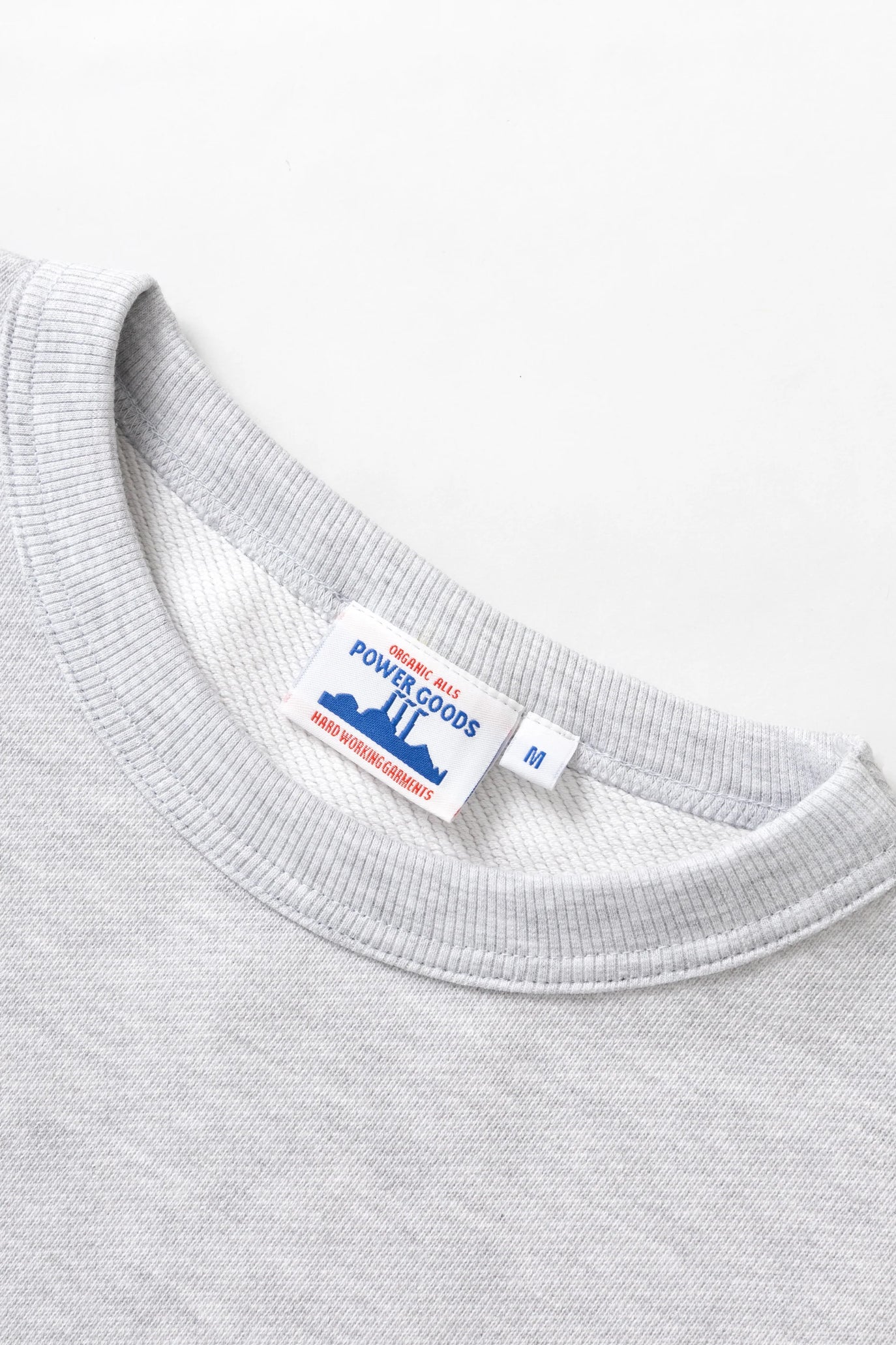 Sweatshirt Loopback Crewneck - Gris