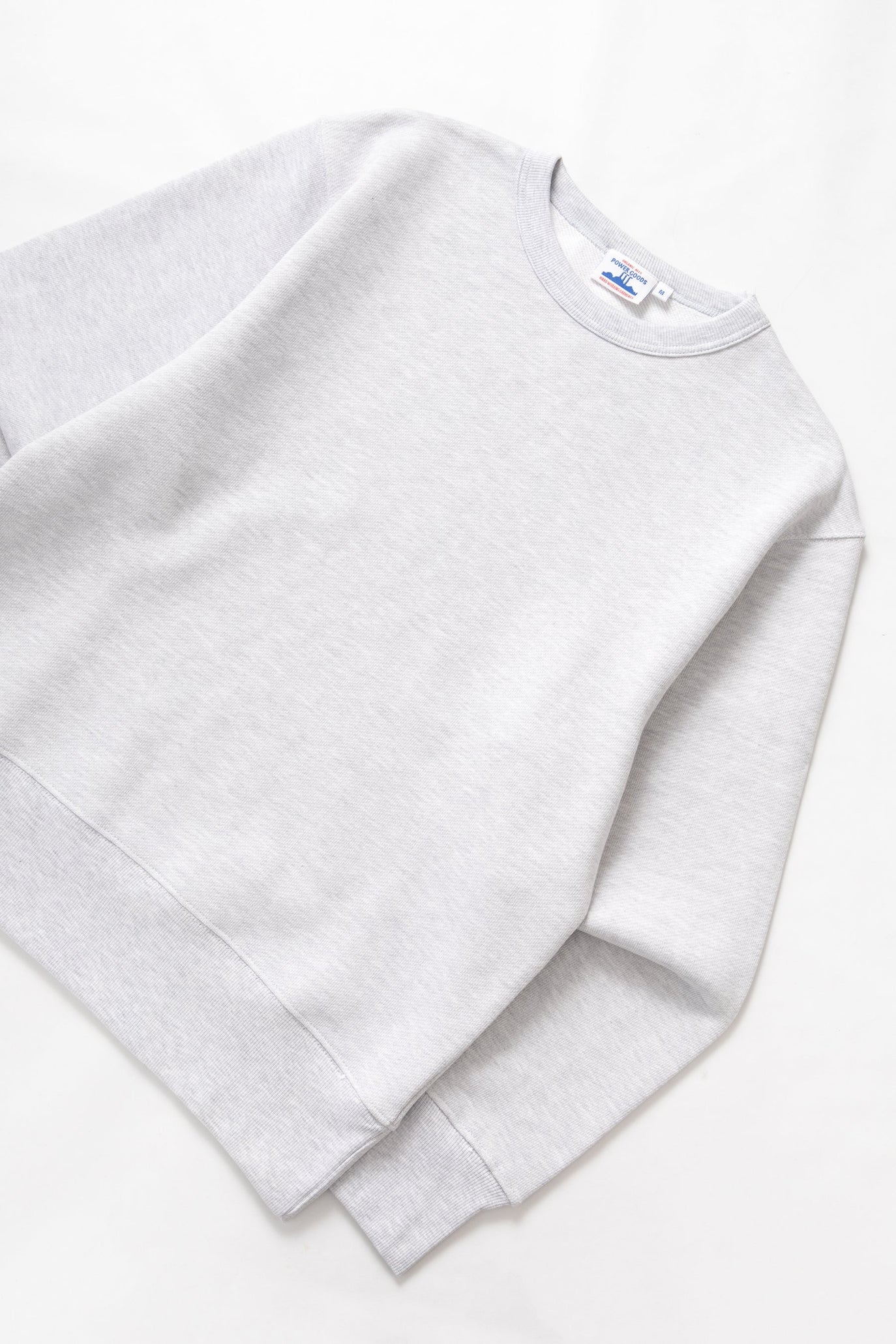 Sweatshirt Loopback Crewneck - Gris