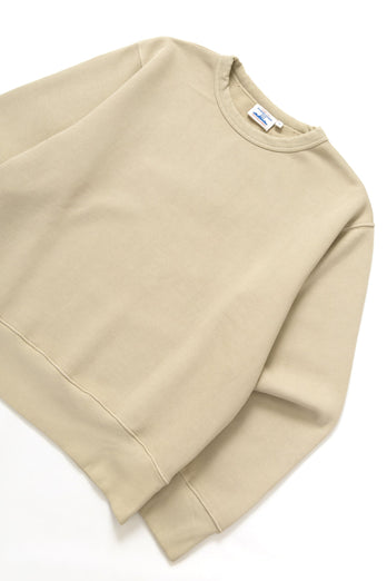 Sweatshirt Loopback Crewneck - Bone