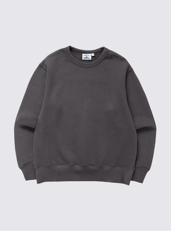 Sweatshirt Loopback Crewneck - Noir Délavé