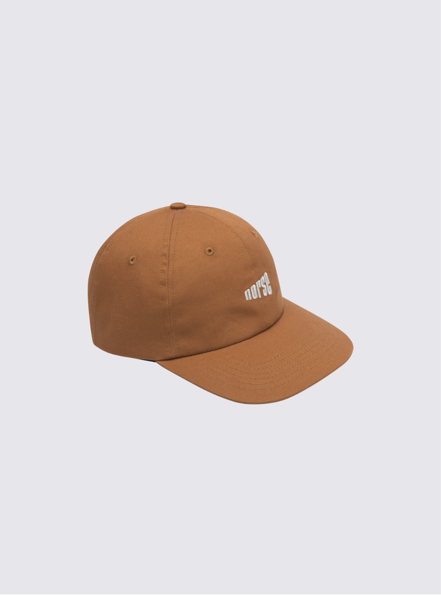 Casquette Twill 6 Panel "Norse" - Marron Duck