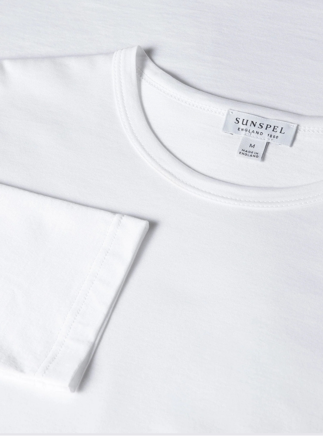 T-Shirt Manches Longues Classique - Blanc