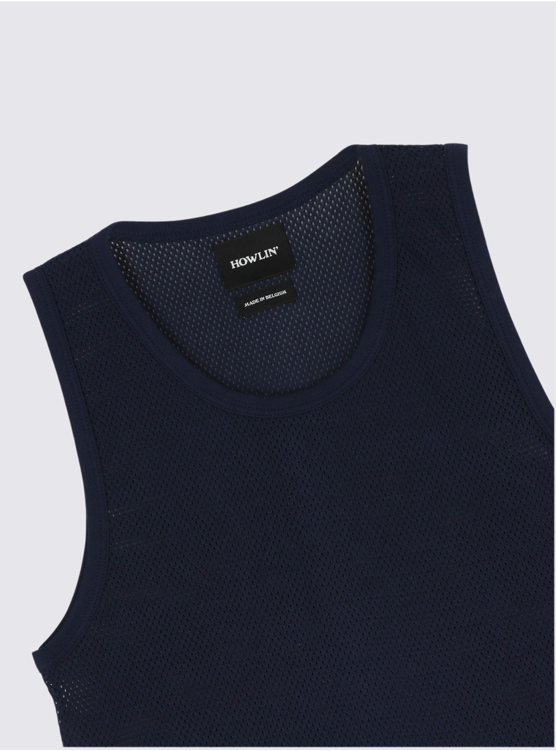 Débardeur Adult Only en mesh - Marine