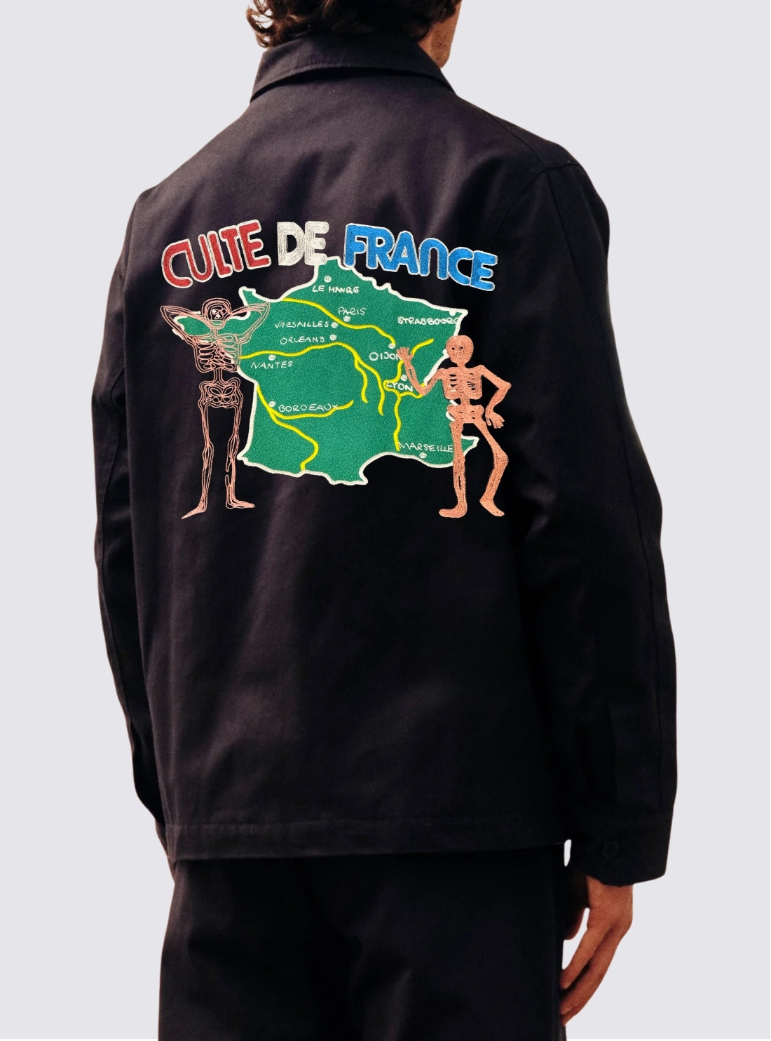 Veste Verlan Culte de France - Noir