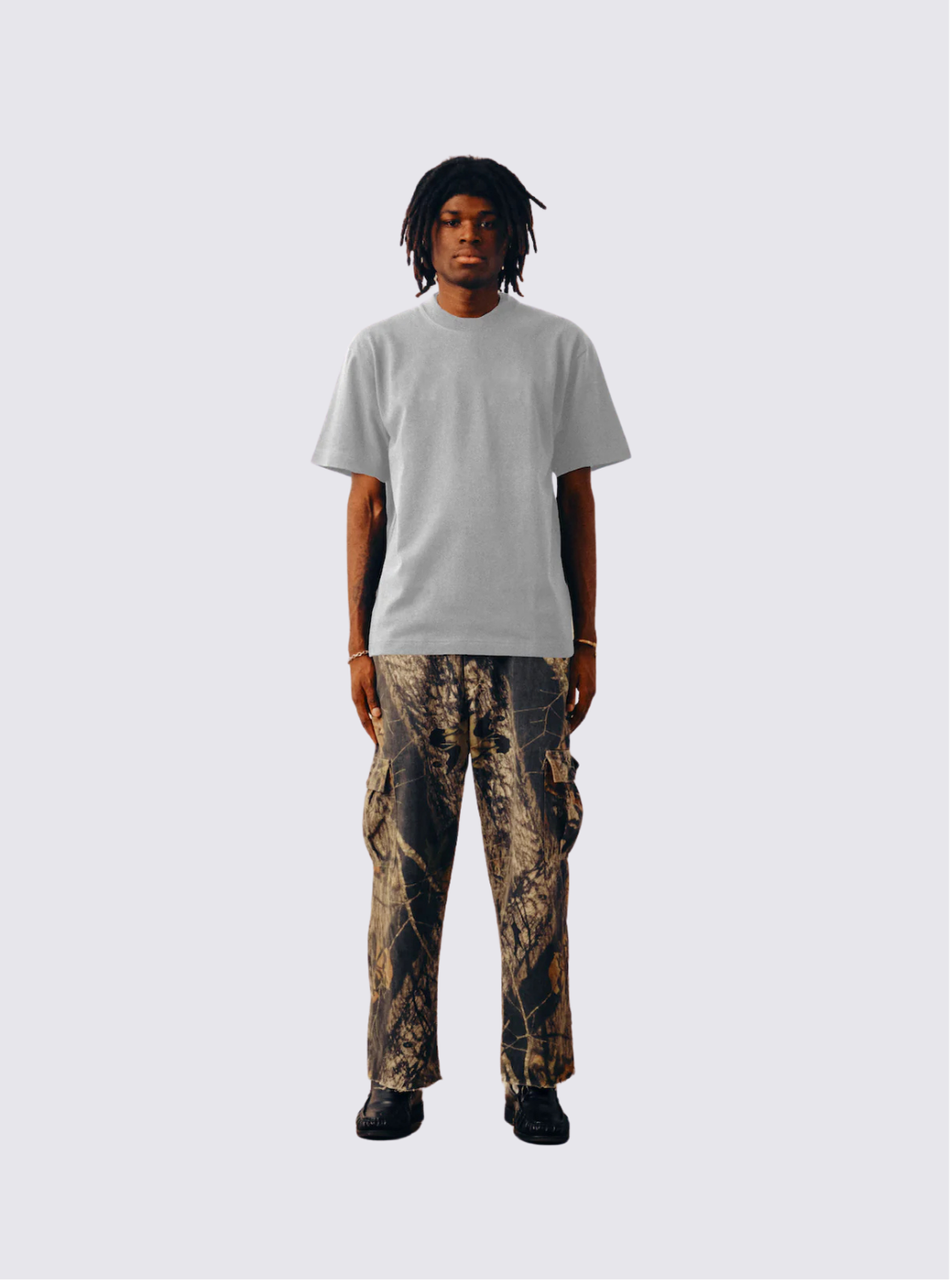 T-Shirt à manches courtes "Baguette" - Gris