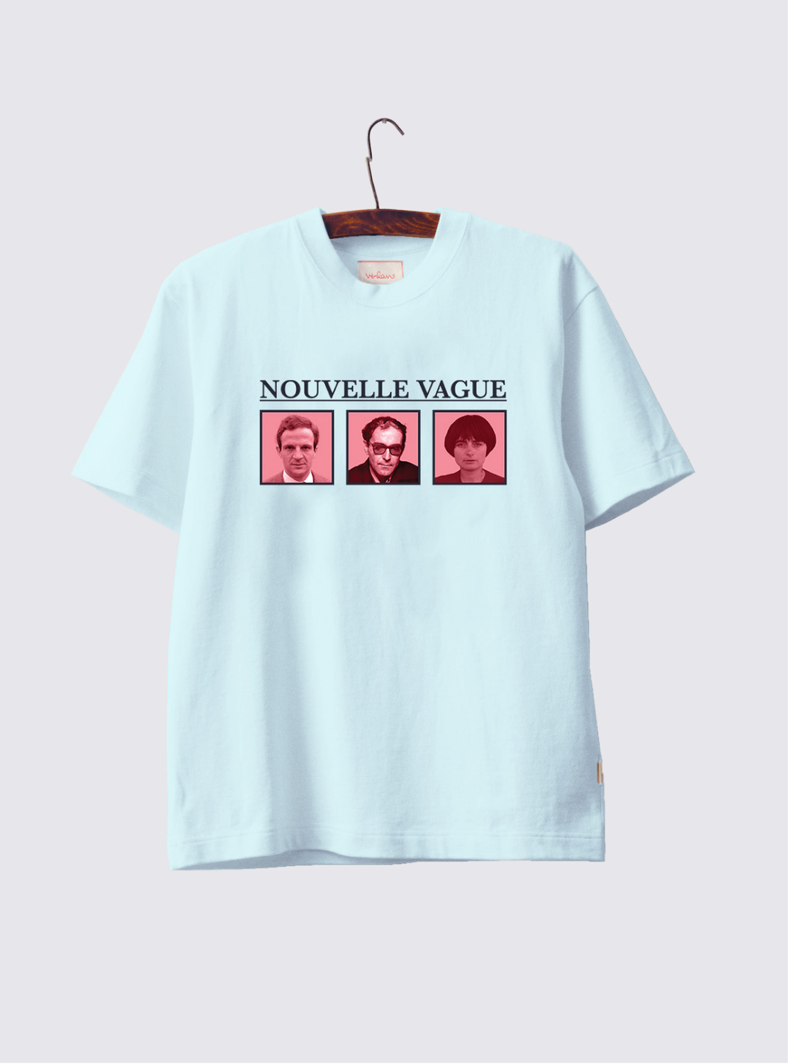 T-Shirt à manches courtes Nouvelle Vague - Bleu Ciel