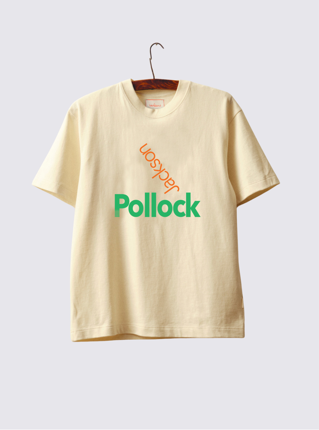 T-Shirt à manches courtes "Pollock Jackson " - Ecru