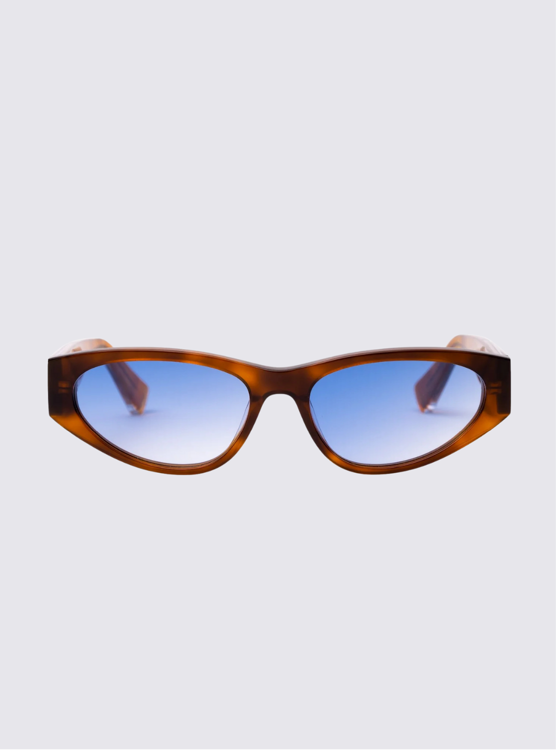 Lunettes Blade - Havana avec Verres Bleu Dégradé