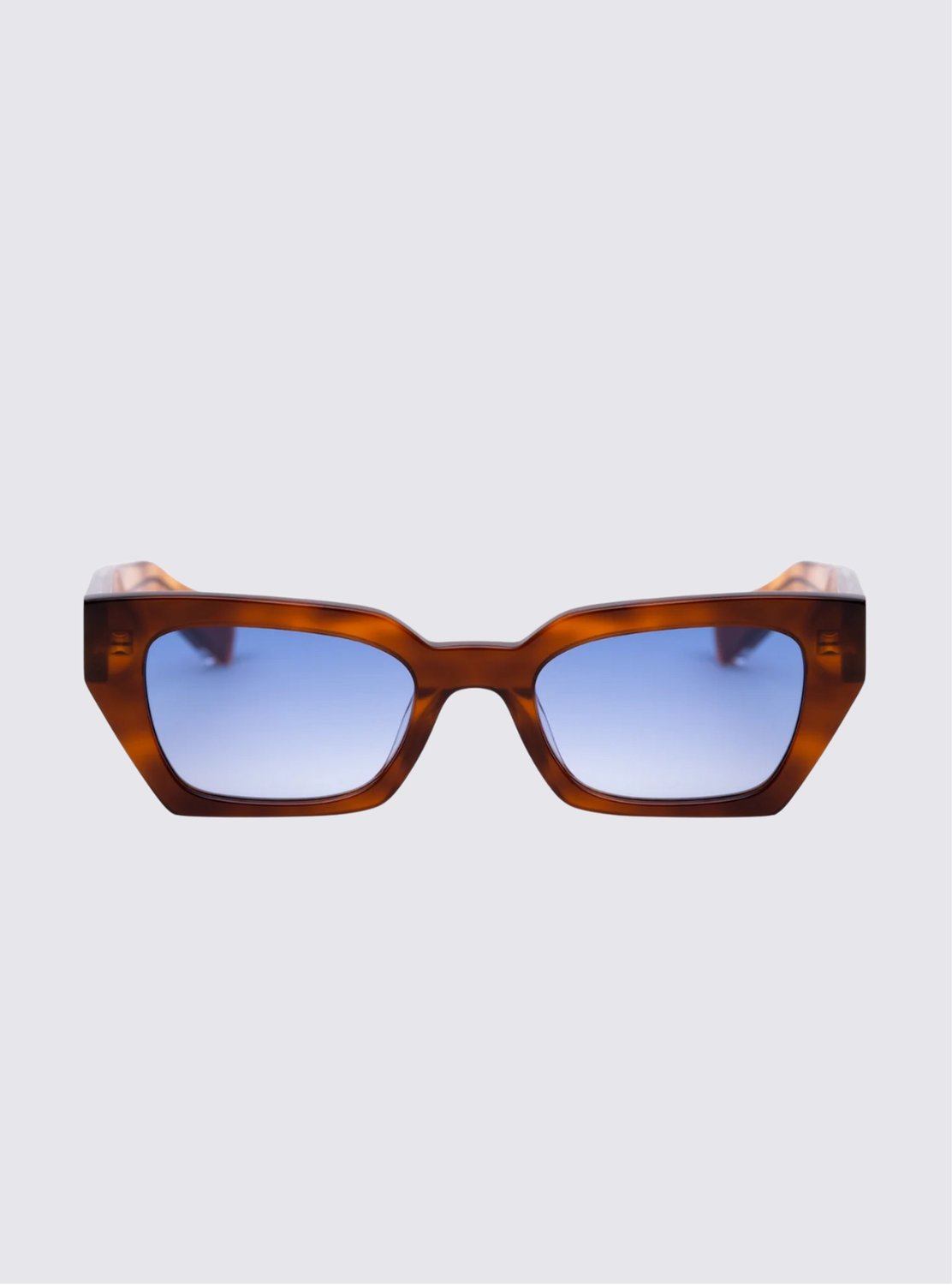 Lunettes Luna - Havana avec Verres Bleu Dégradé
