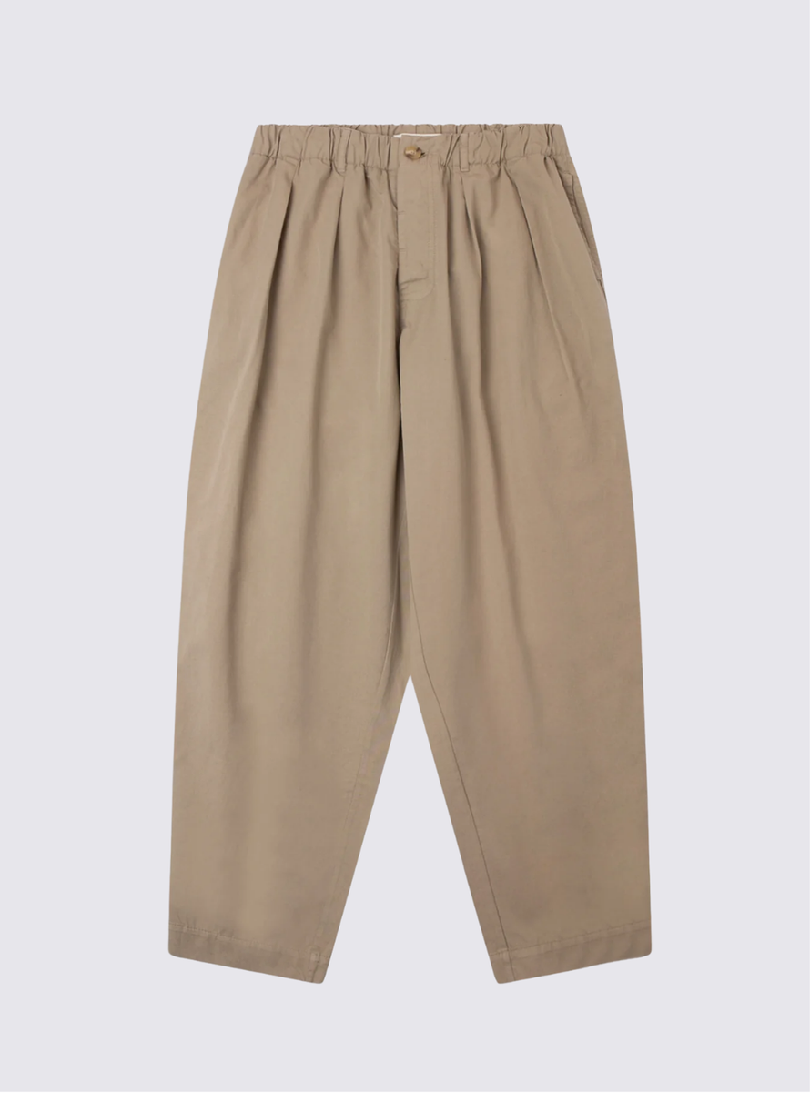 Patalon CLYDE en coton - Light Khaki