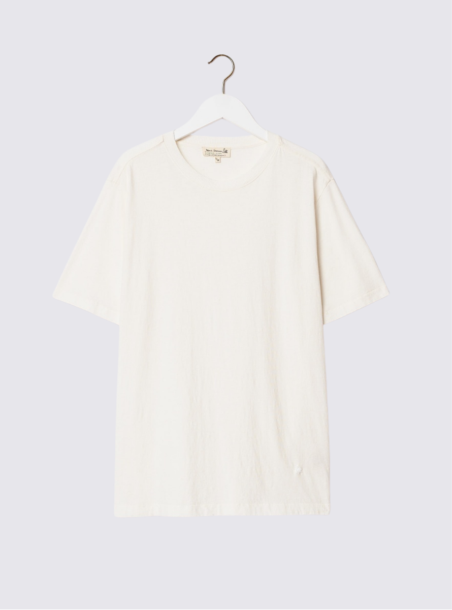 T-shirt HPT01 en coton-chanvre - Blanc