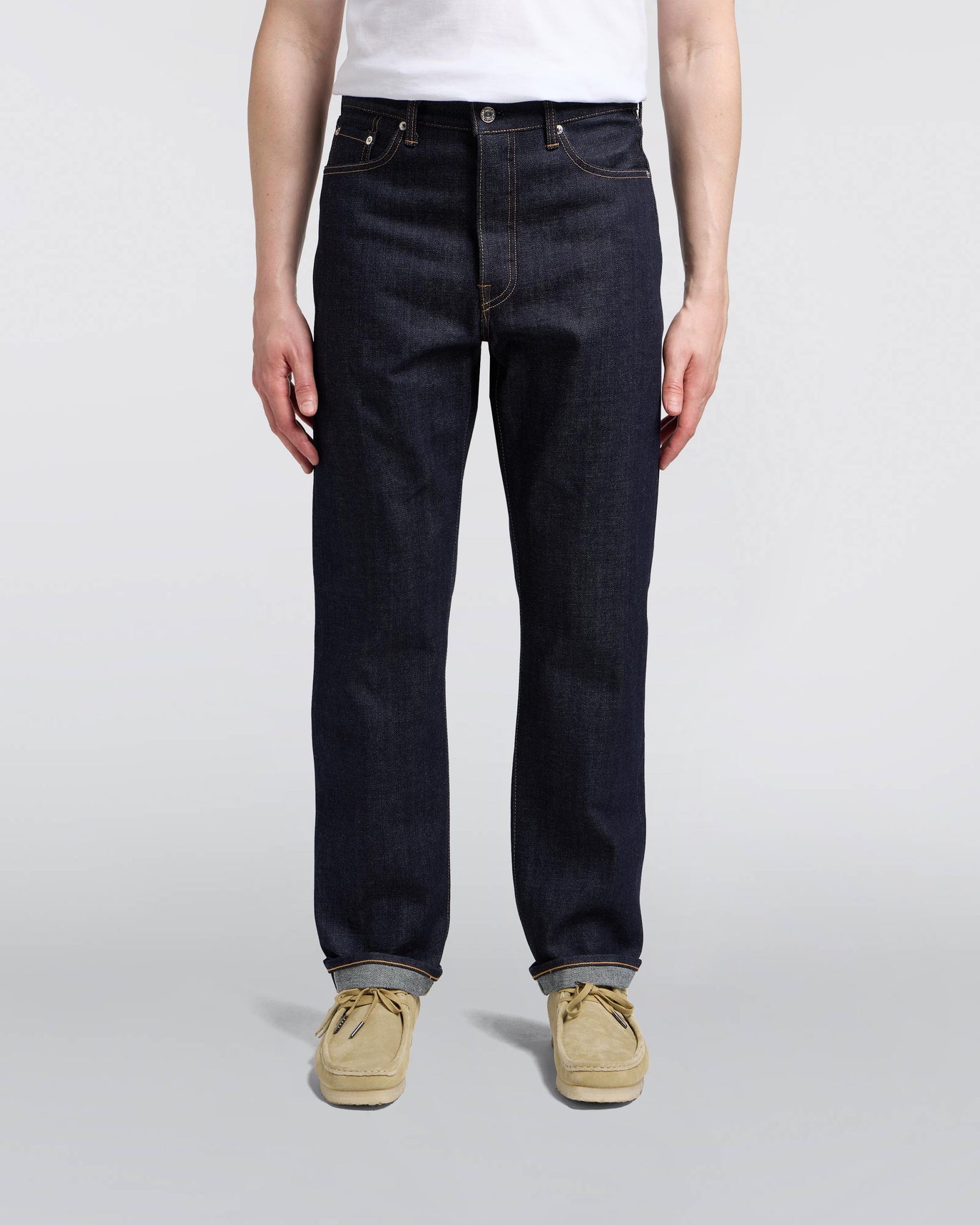 Jean Regular Straight (droite) - Bleu non lavé