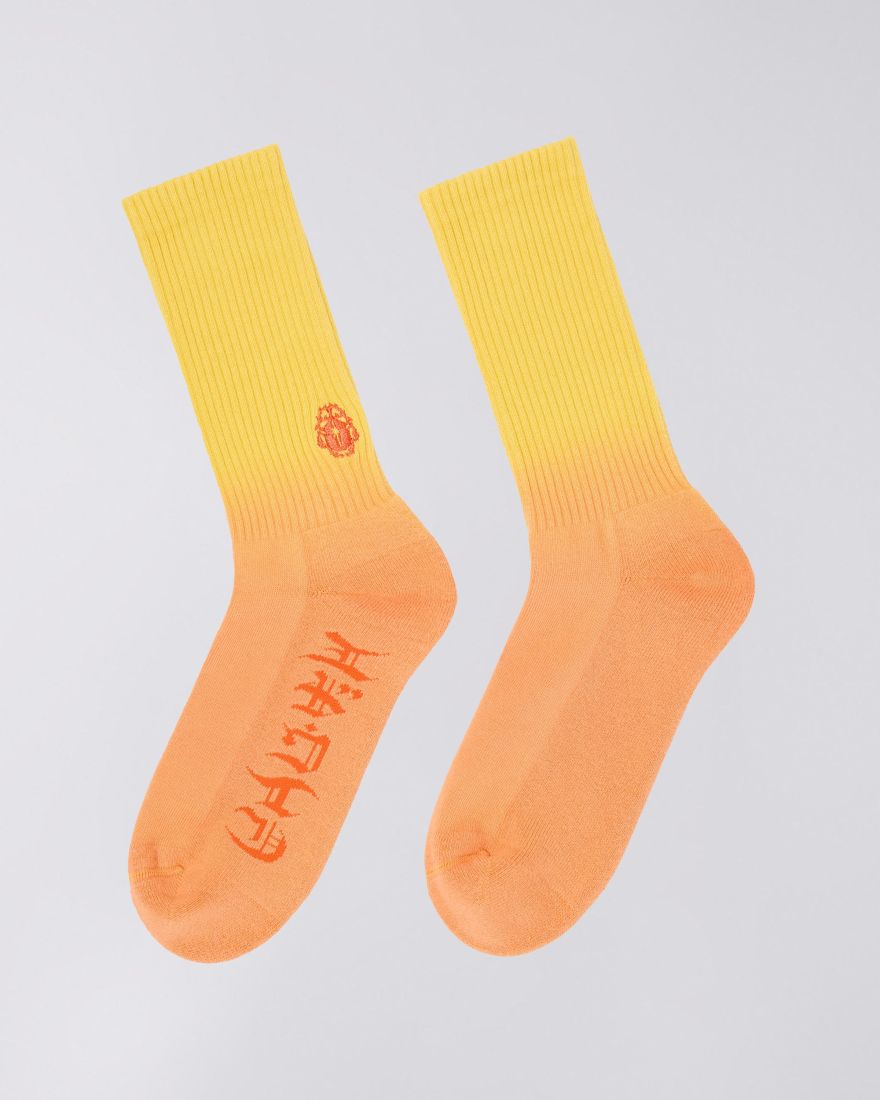 Chaussettes Dip Dye Iceland - Orange