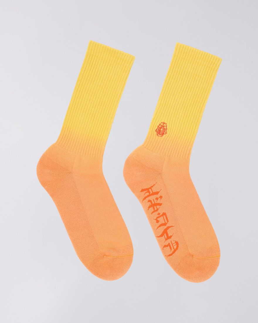 Chaussettes Dip Dye Iceland - Orange
