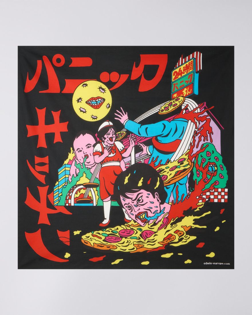 Grand bandana Kouichi Matsuda - Noir