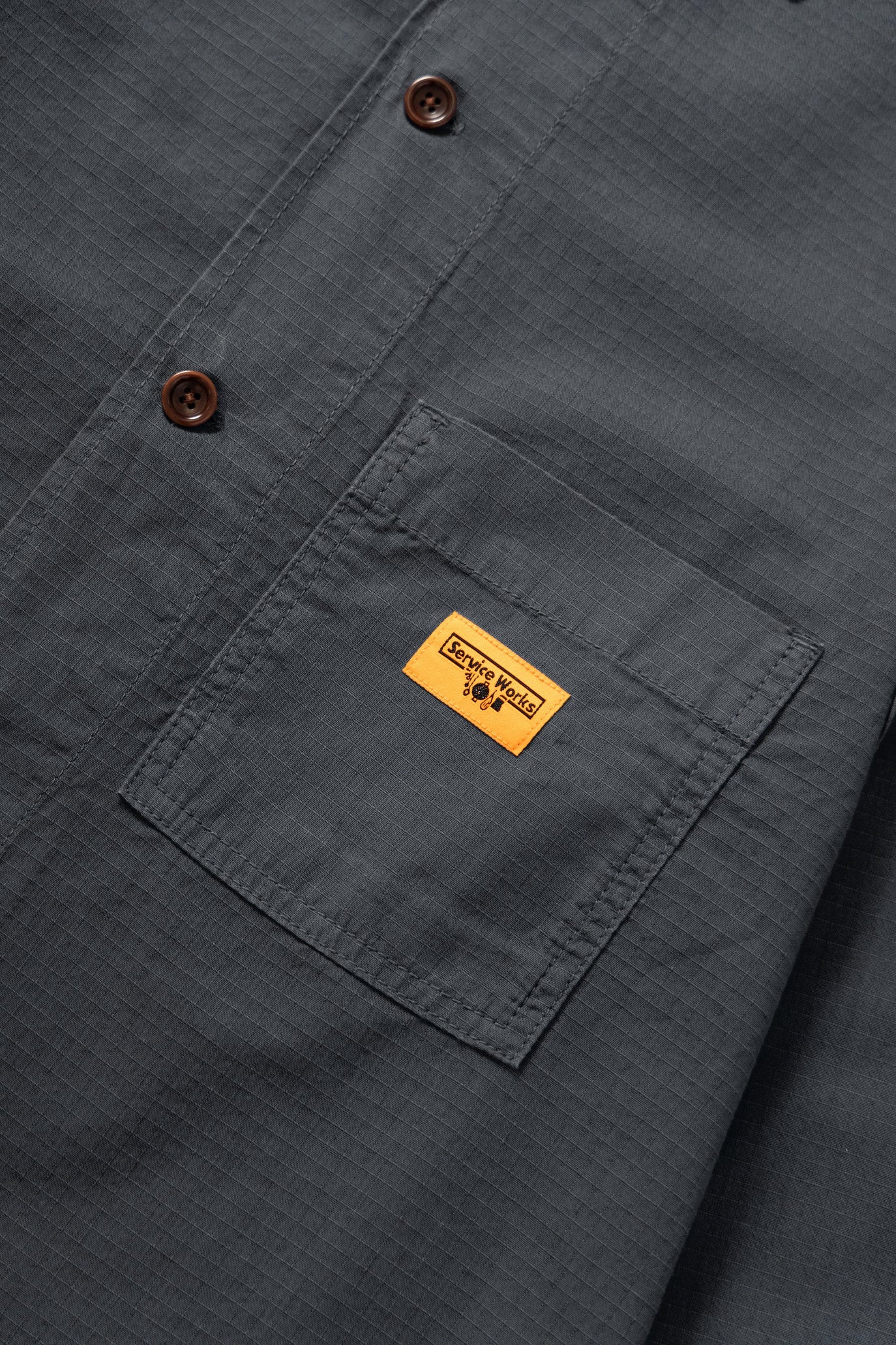 Veste "FOH" en Ripstop - Washed Black
