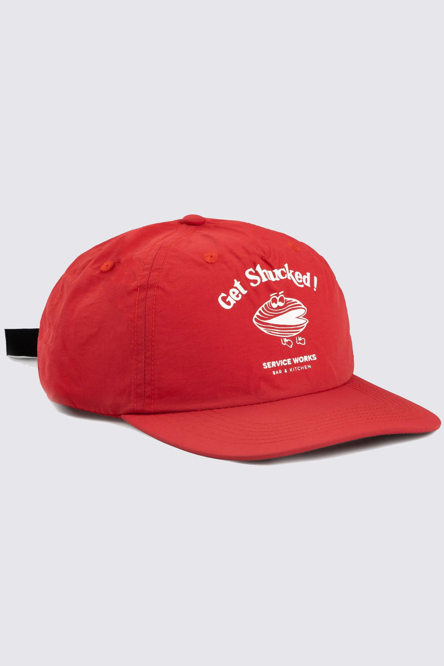 Casquette GET SHUCKED - rouge