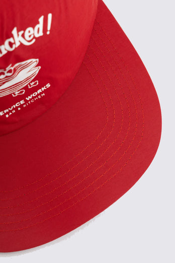 Casquette GET SHUCKED - rouge