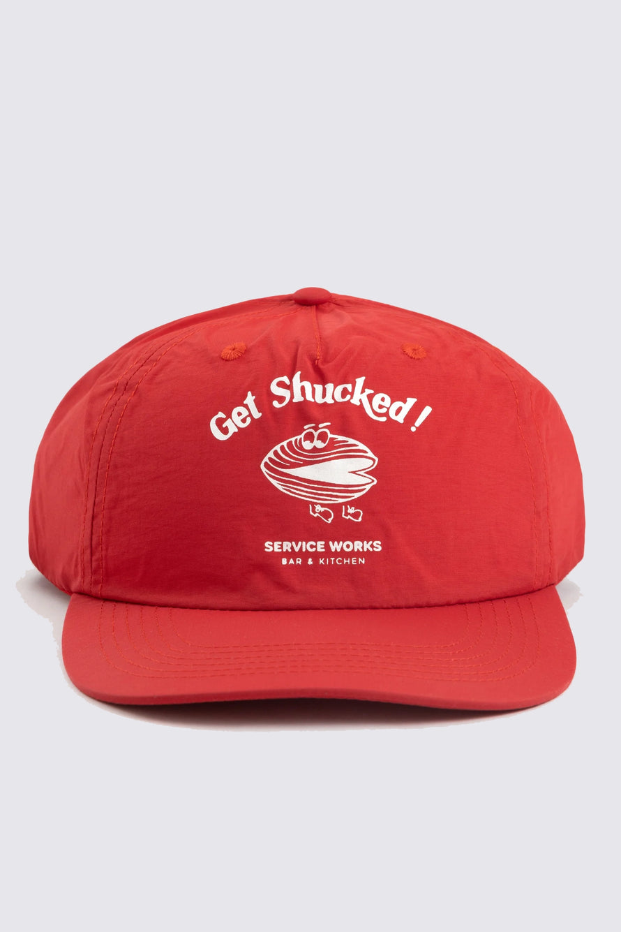 Casquette GET SHUCKED - rouge
