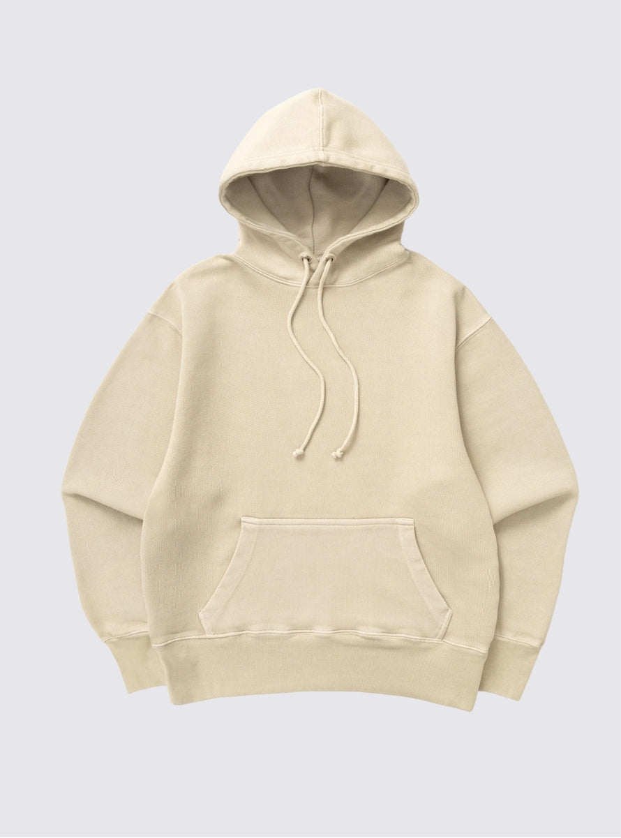 Sweatshirt Loopback Hoodie - Bone