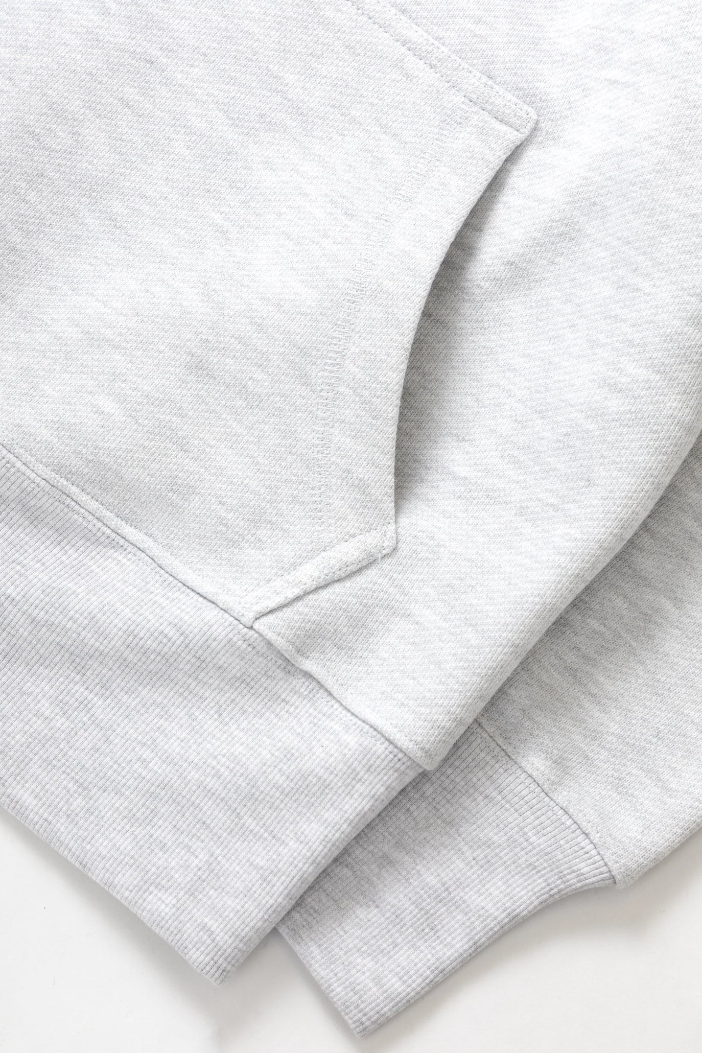 Sweatshirt Loopback Hoodie - Ash Gris