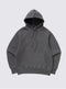 Sweatshirt Loopback Hoodie - Noir Délavé