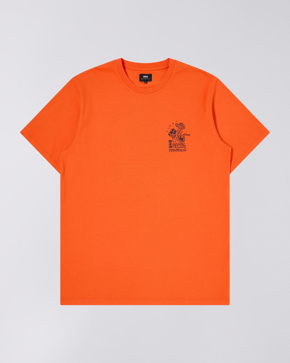 T-shirt Agaric Village - Orange