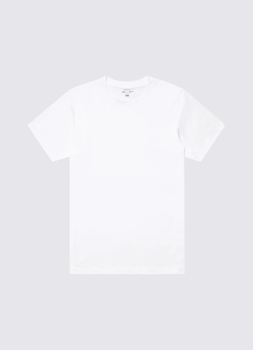 T- Shirt Sunspel Riviera - Blanc
