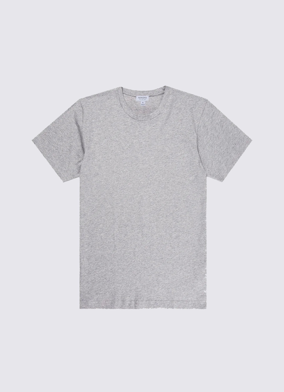 T- Shirt Sunspel Riviera - Gris mélangé