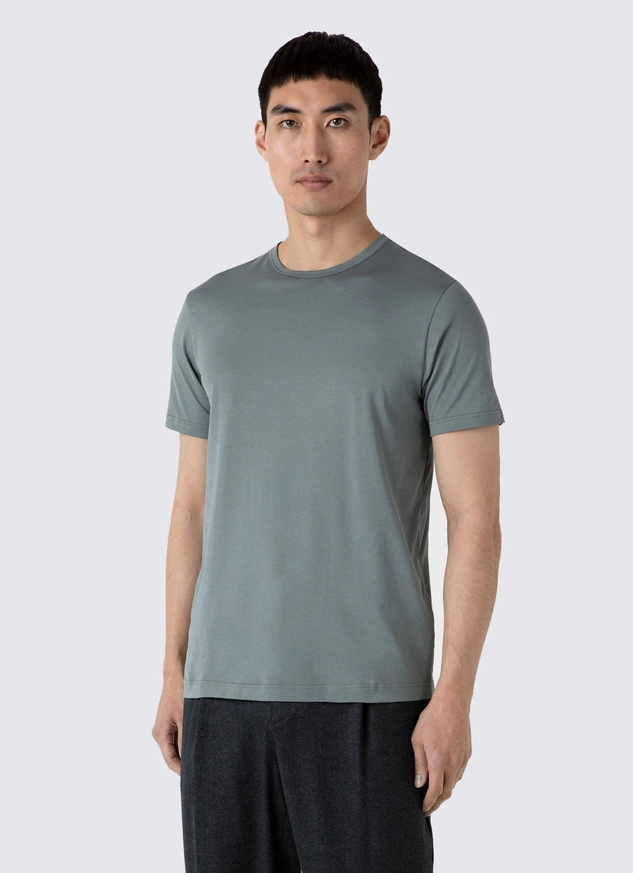 T-Shirt Classique - Vert fumé