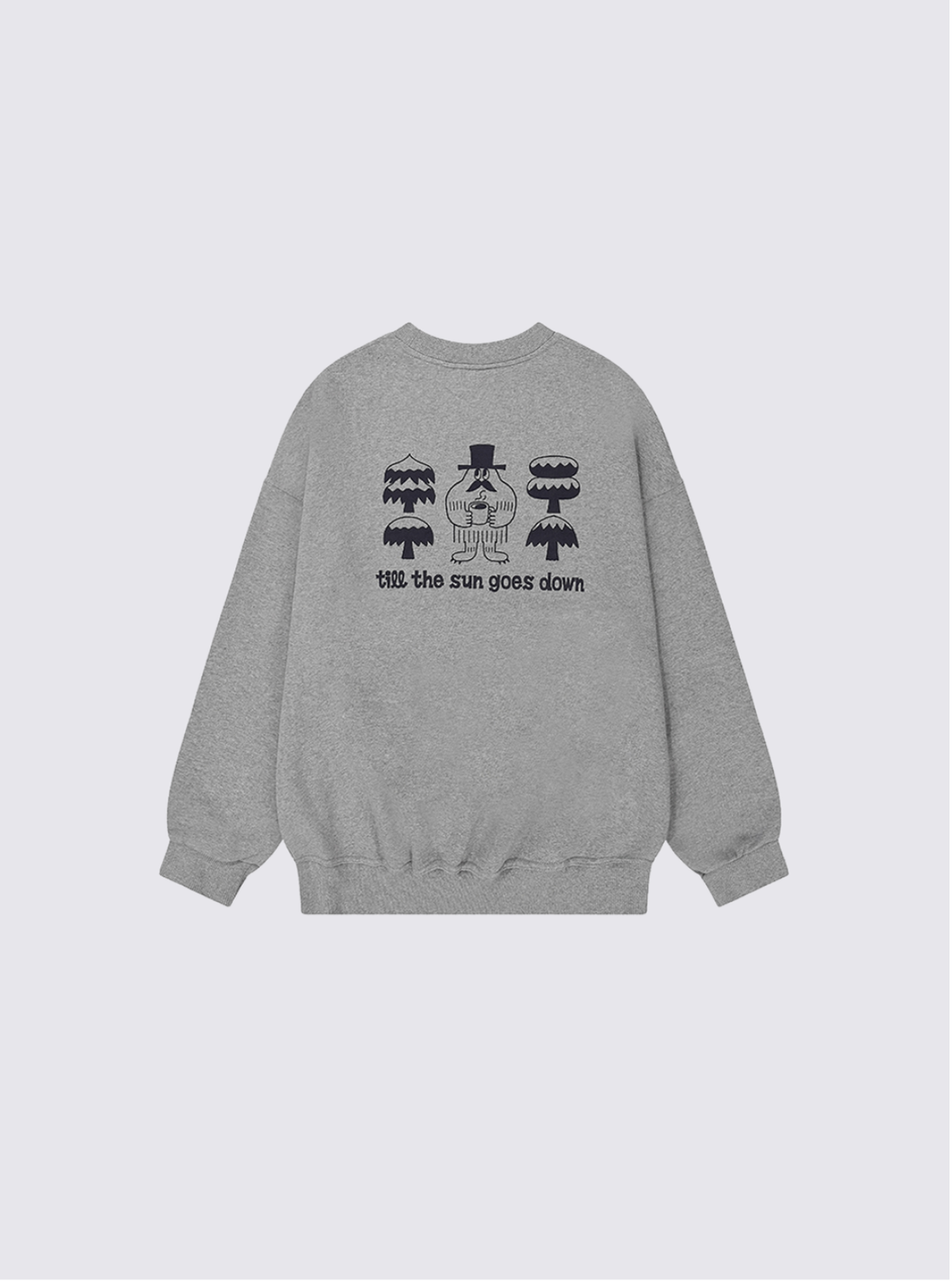 Sweatshirt "Yeti Fluff" - Gris