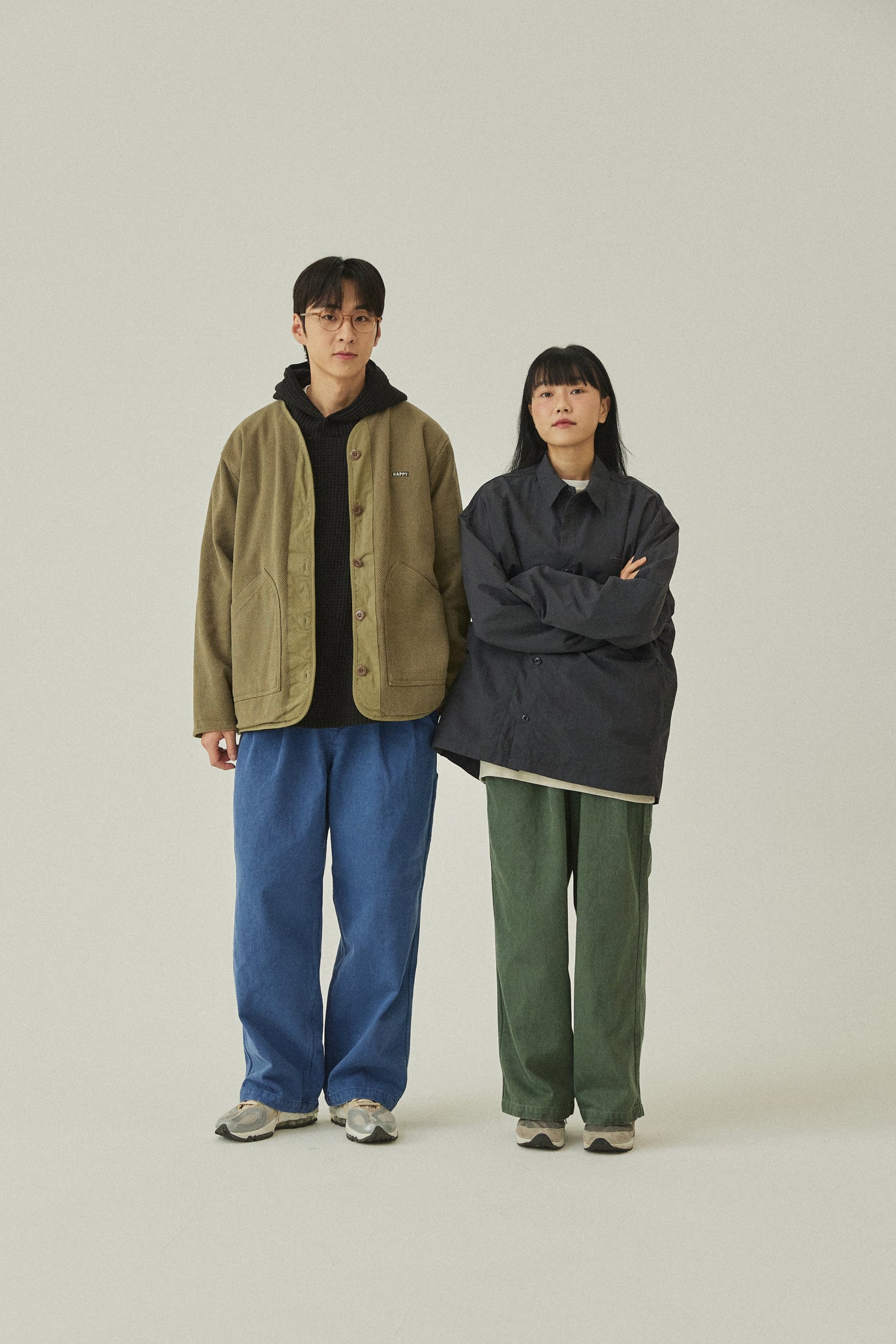 Veste en coton réversible - Khaki