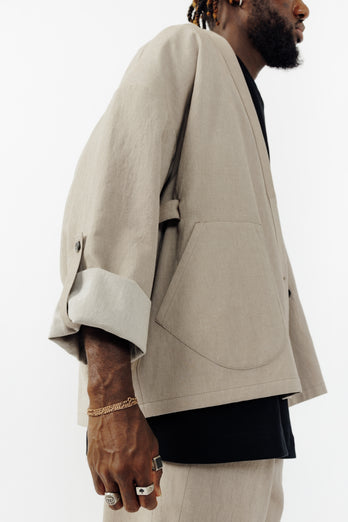 Veste Samue en denim - Marron glacé