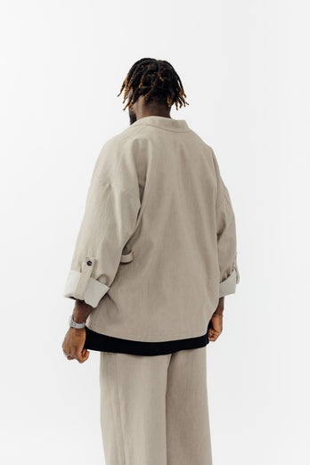 Veste Samue en denim - Marron glacé