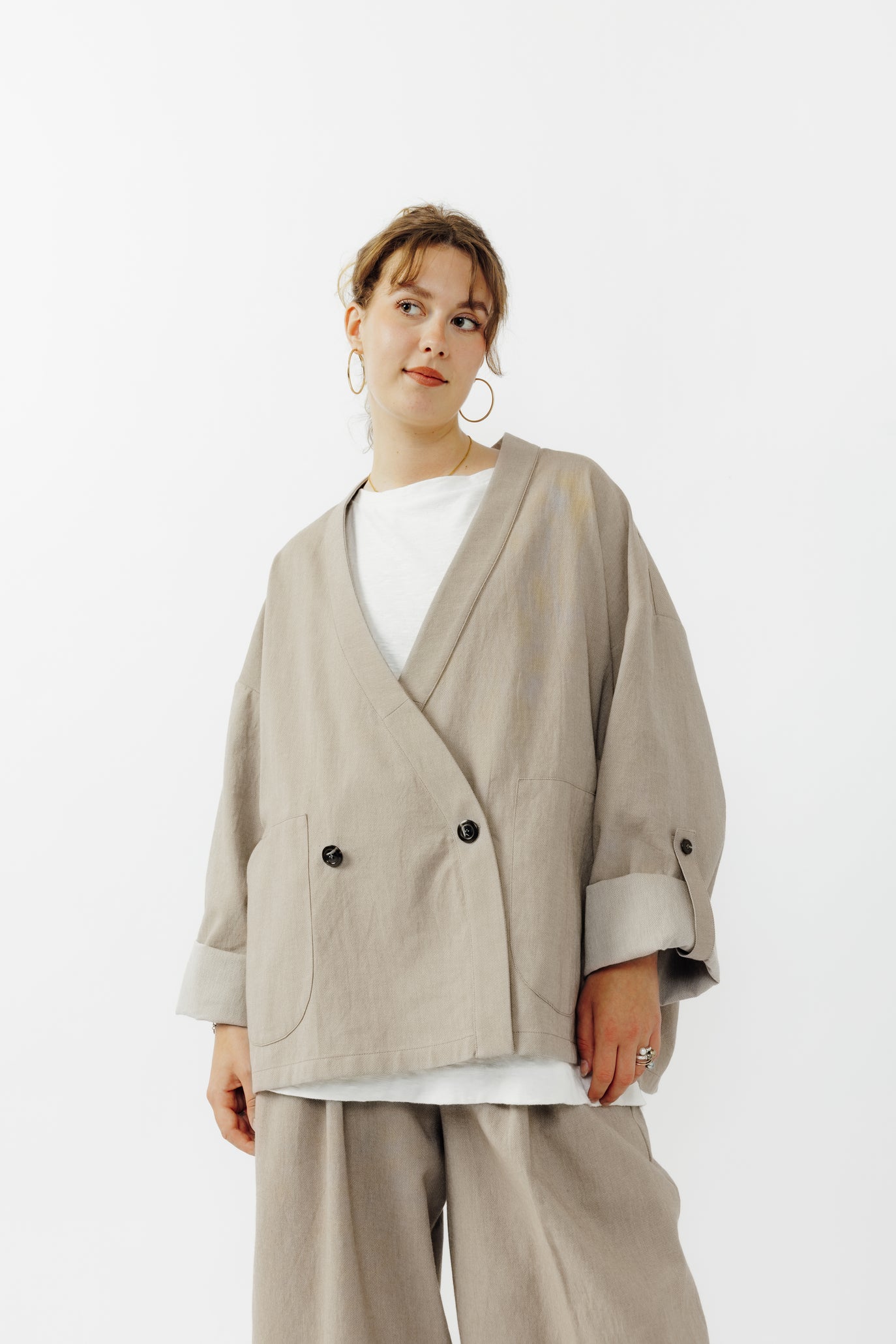 Veste Samue en denim - Marron glacé