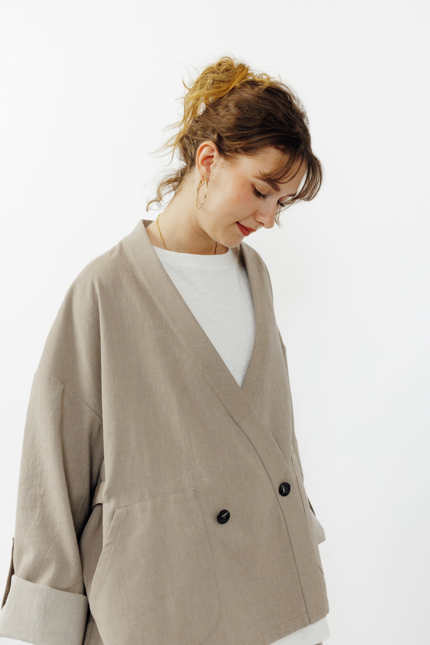 Veste Samue en denim - Marron glacé