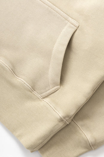 Sweatshirt Loopback Hoodie - Bone