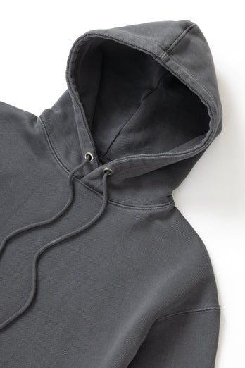 Sweatshirt Loopback Hoodie - Noir Délavé