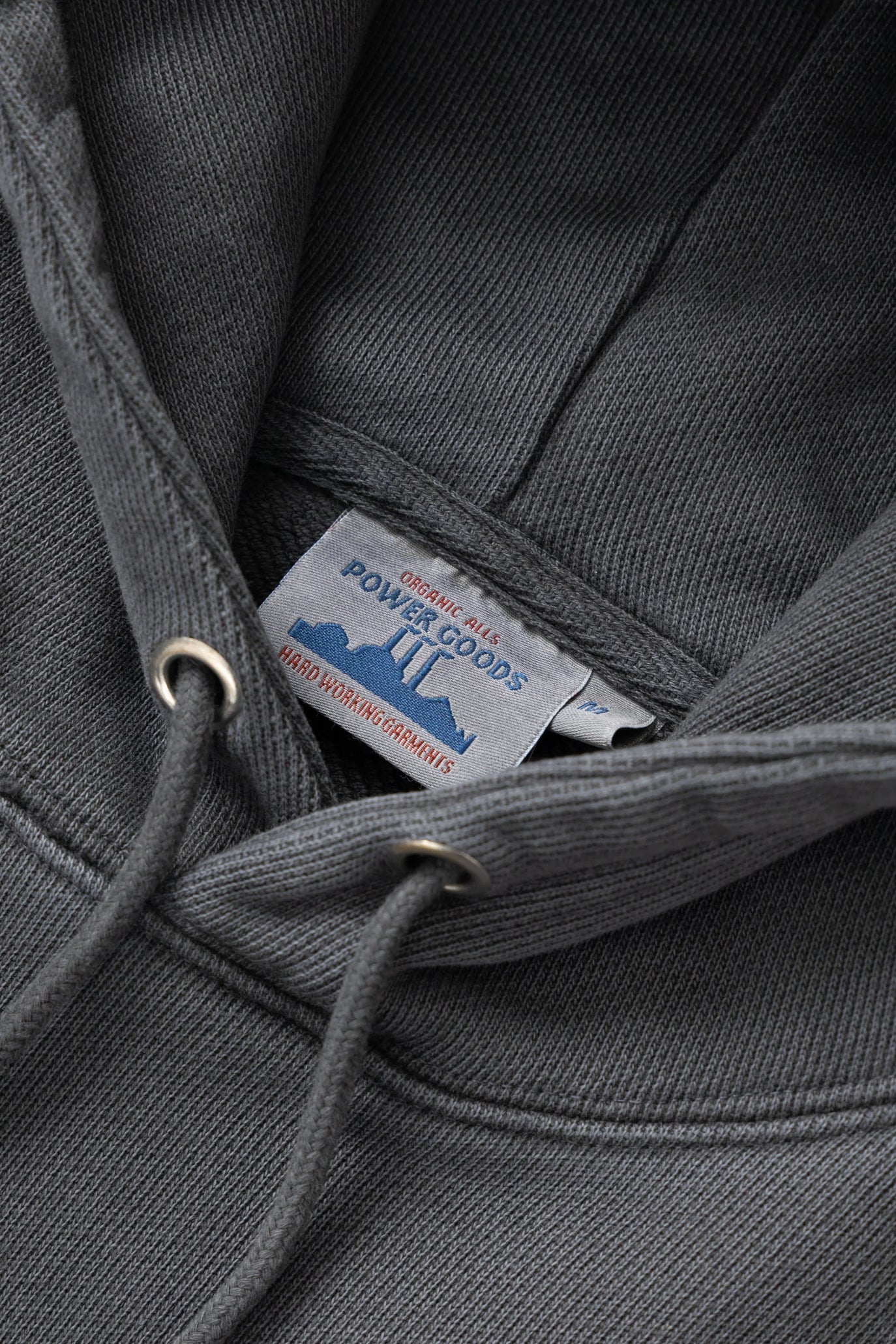 Sweatshirt Loopback Hoodie - Noir Délavé