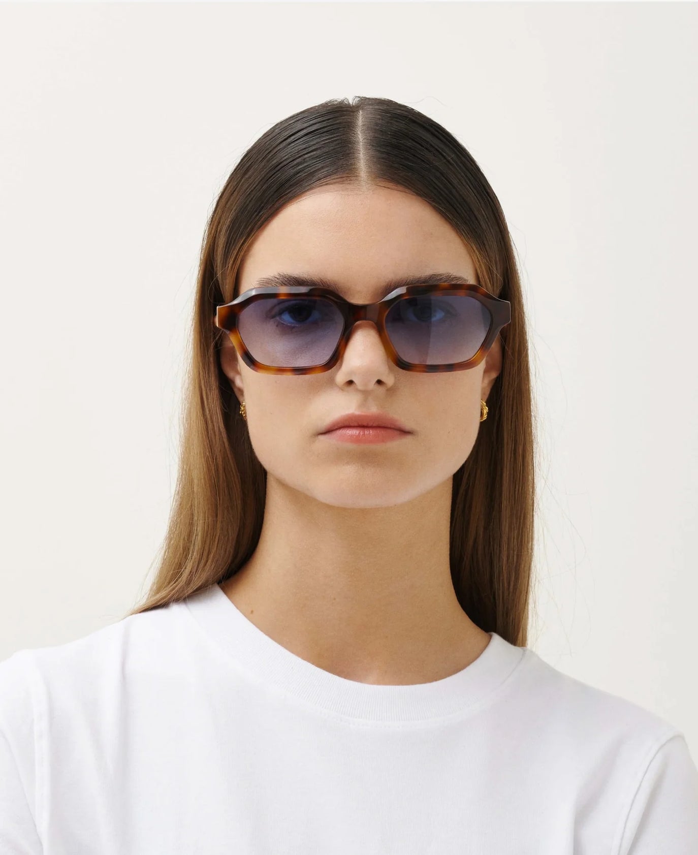 Lunettes Anthony - Havana avec Verres Bleu Dégradé