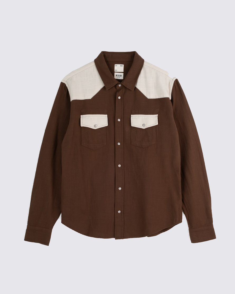 Veste de Westertern - Marron