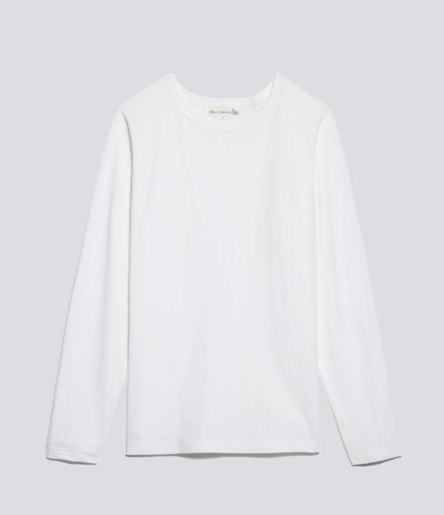 T-Shirt Manches Longues 1950sLS - blanc