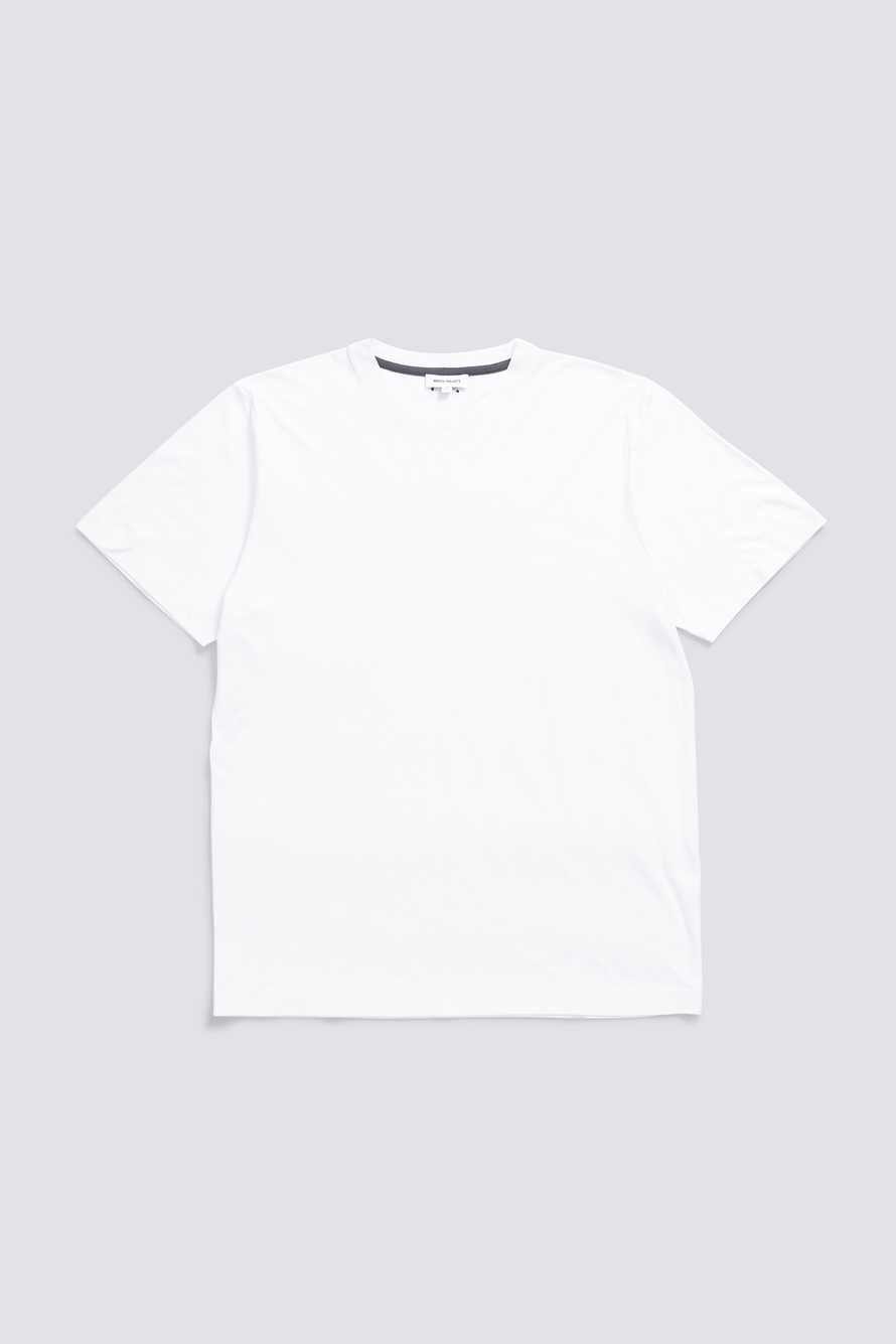 T-shirt Jakob en Crepe de coton - blanc