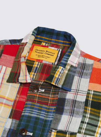Sur-Chemise en Madras N°106 - Patchwork
