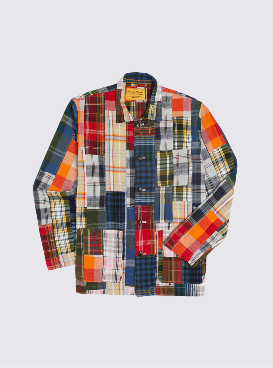Sur-Chemise en Madras N°106 - Patchwork
