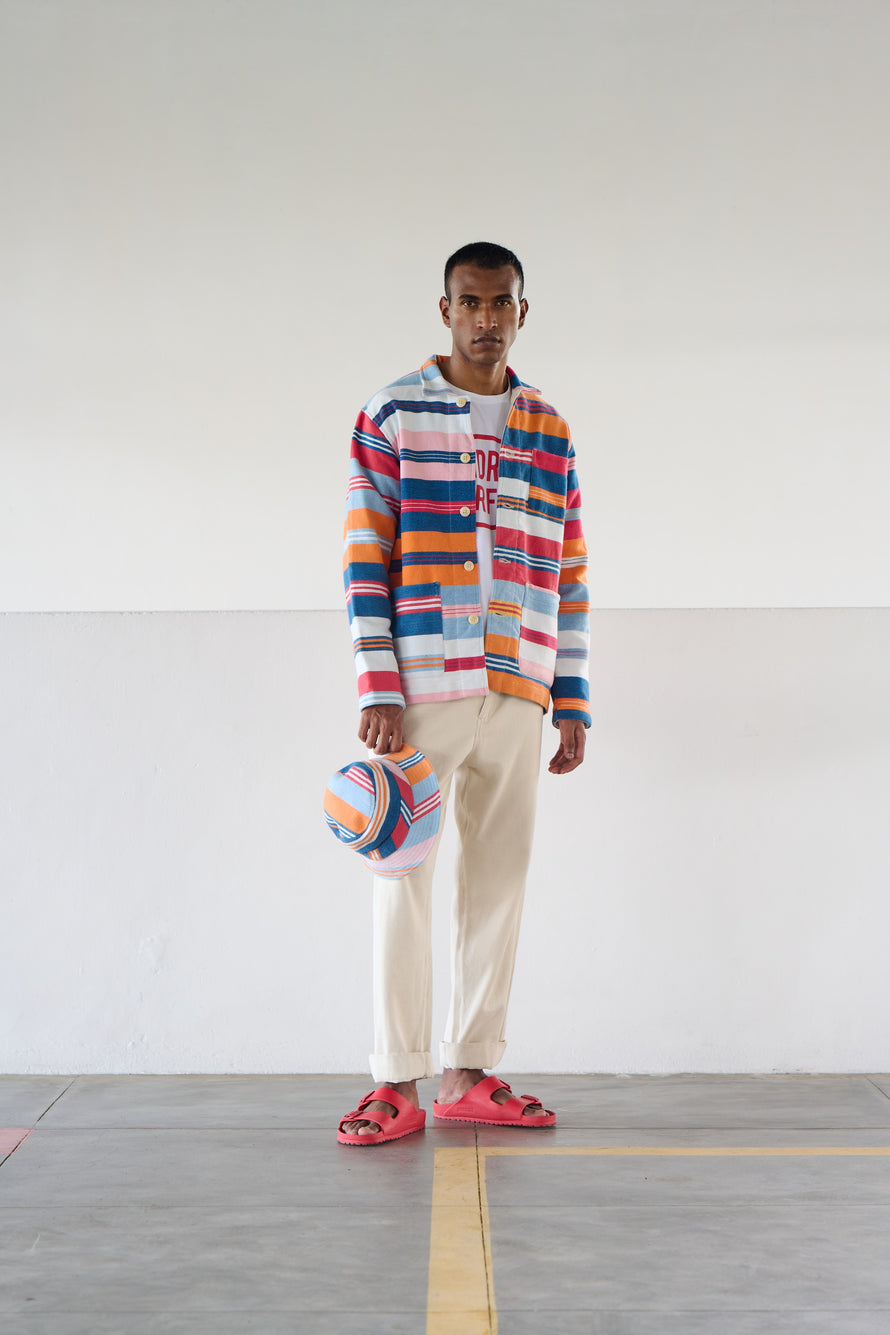 Veste Stout Shirt n°140 - Madras Multi