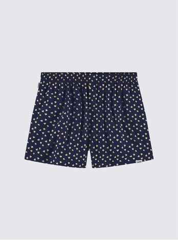 Caleçon Popcorn - Marine