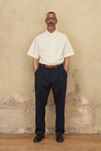 Pantalon à pince - Marine