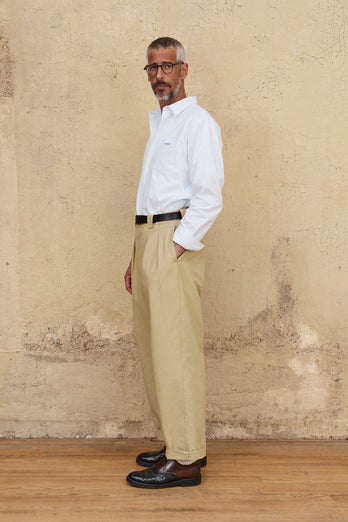 Pantalon à pince - Beige